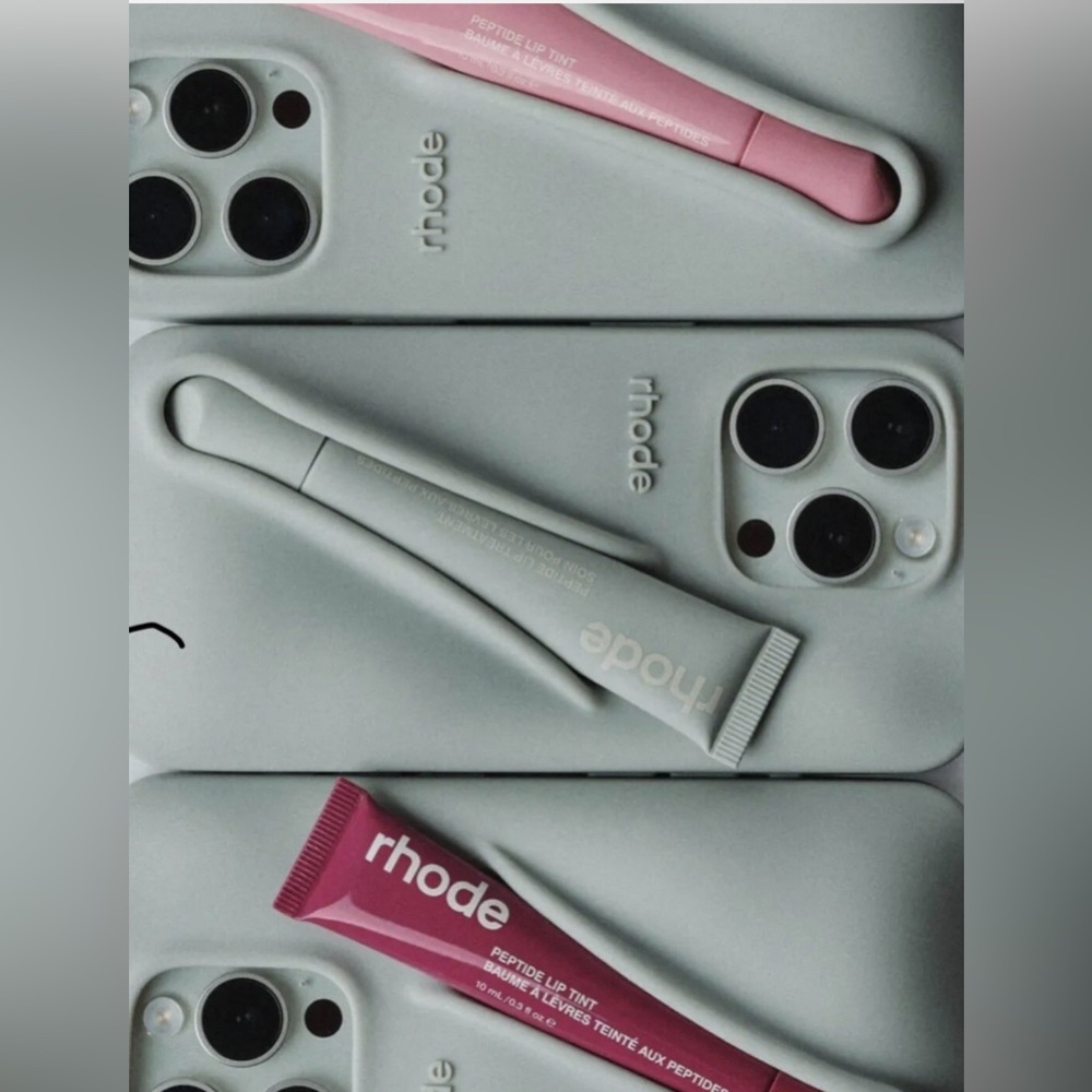 RHODE White Phone Case with Pink Holder - Picture 6 of 7